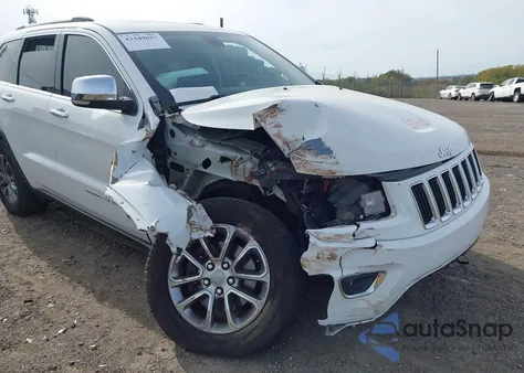 2015 Jeep Grand Cherokee Limited z USA, uszkodzony, nr VIN 1C4RJFBG5FC684634